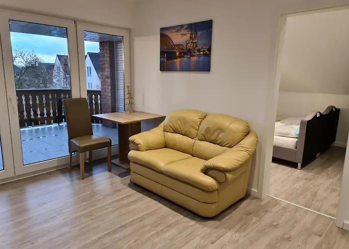 Ferienwohnung Mit Jacuzzi Naehe Flughafen Koeln Bonn